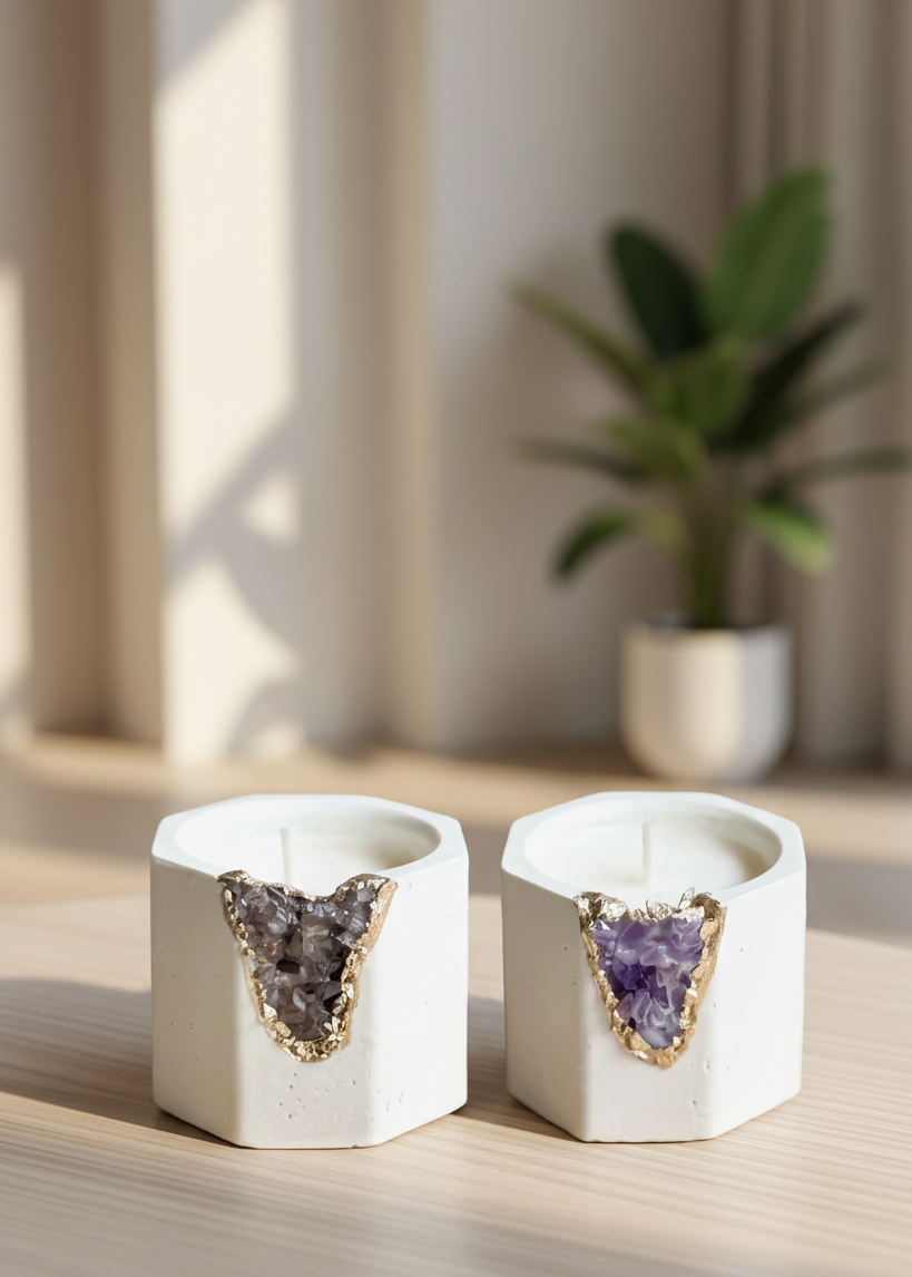 Protected Balance : Smokey Quartz + Amethyst