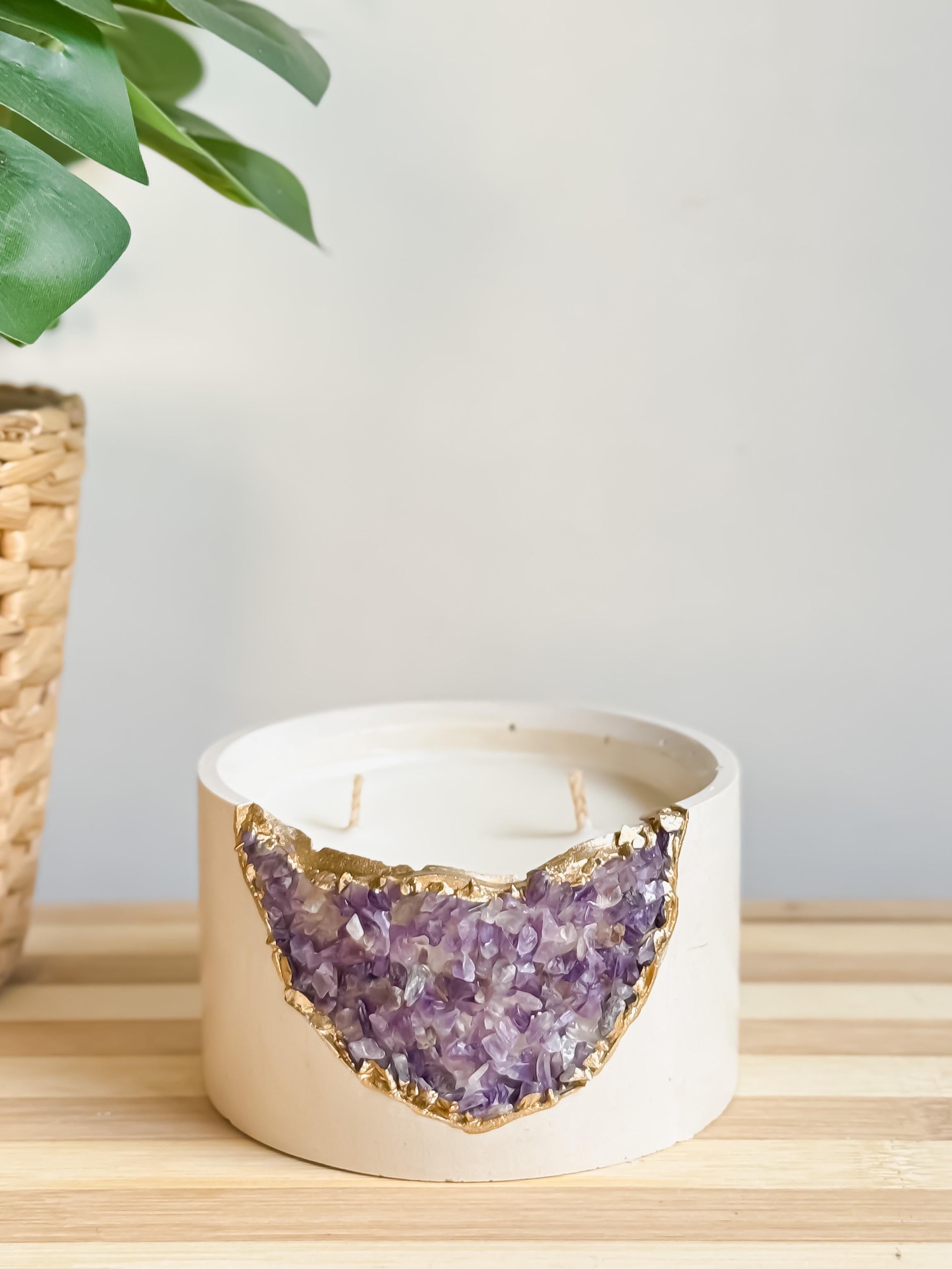 Amethyst Crystal Jar | Just the Jar Medium