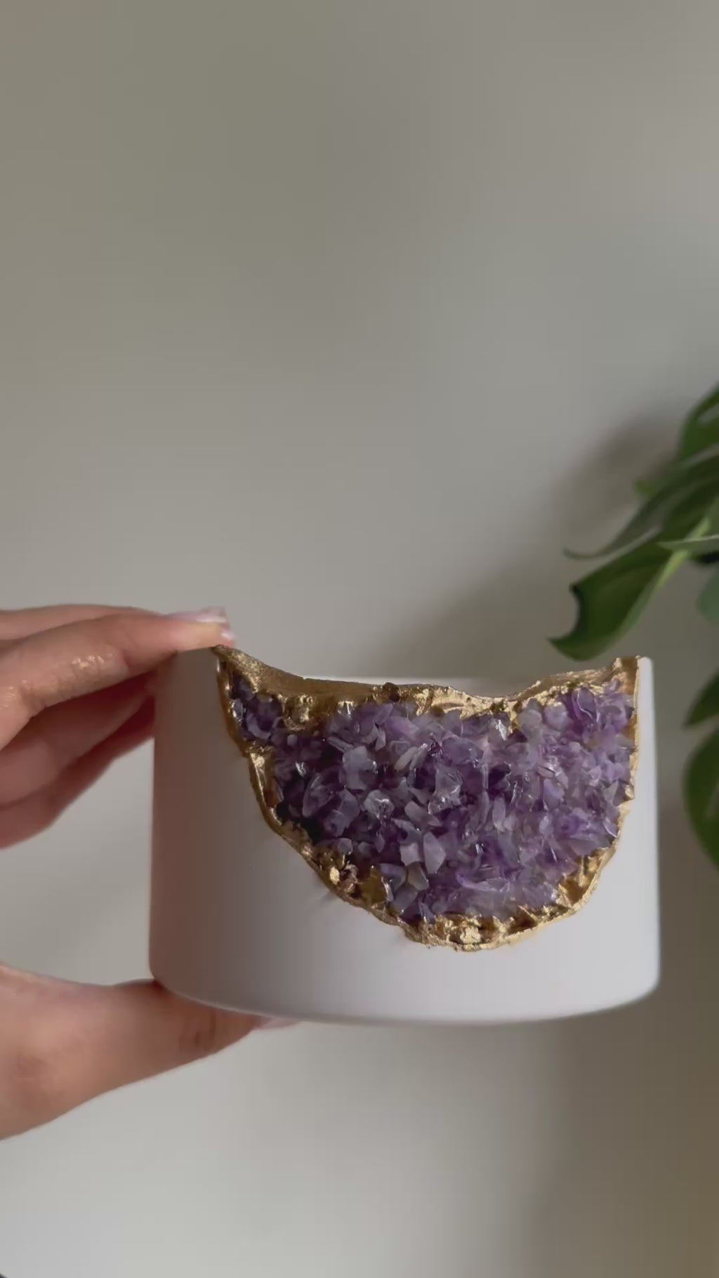 Amethyst Crystal Jar | Just the Jar Medium